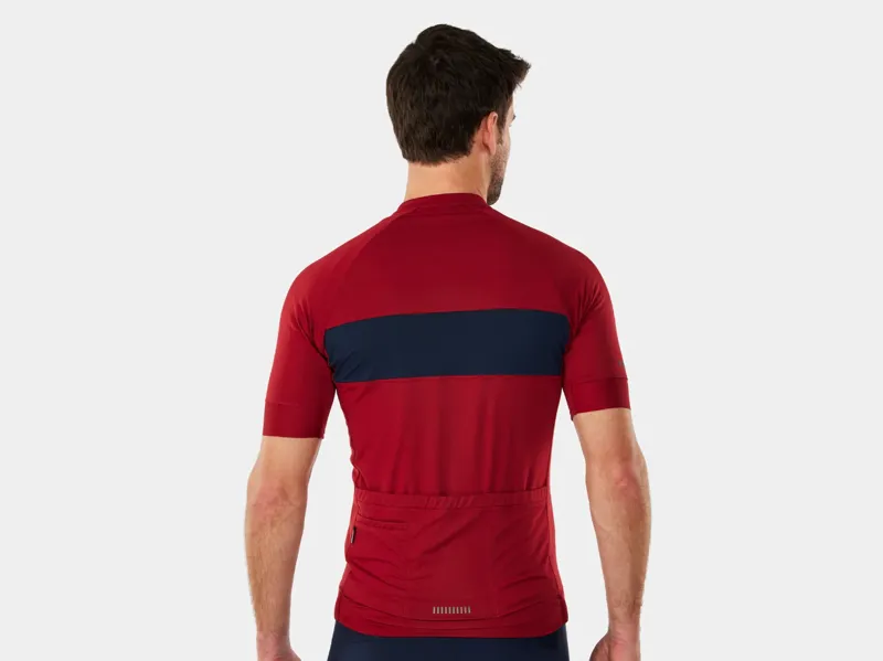 Trek Circuit Ltd Short Sleeve Jersey in Cobra Blood/Deep Dark Blue-1
